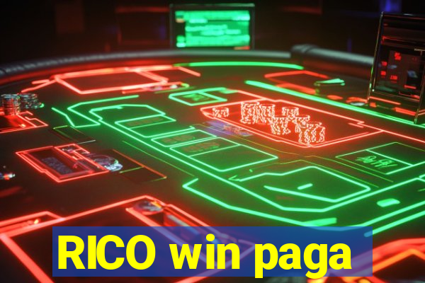 RICO win paga